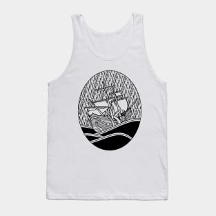 Smooth Seas (Black) Tank Top